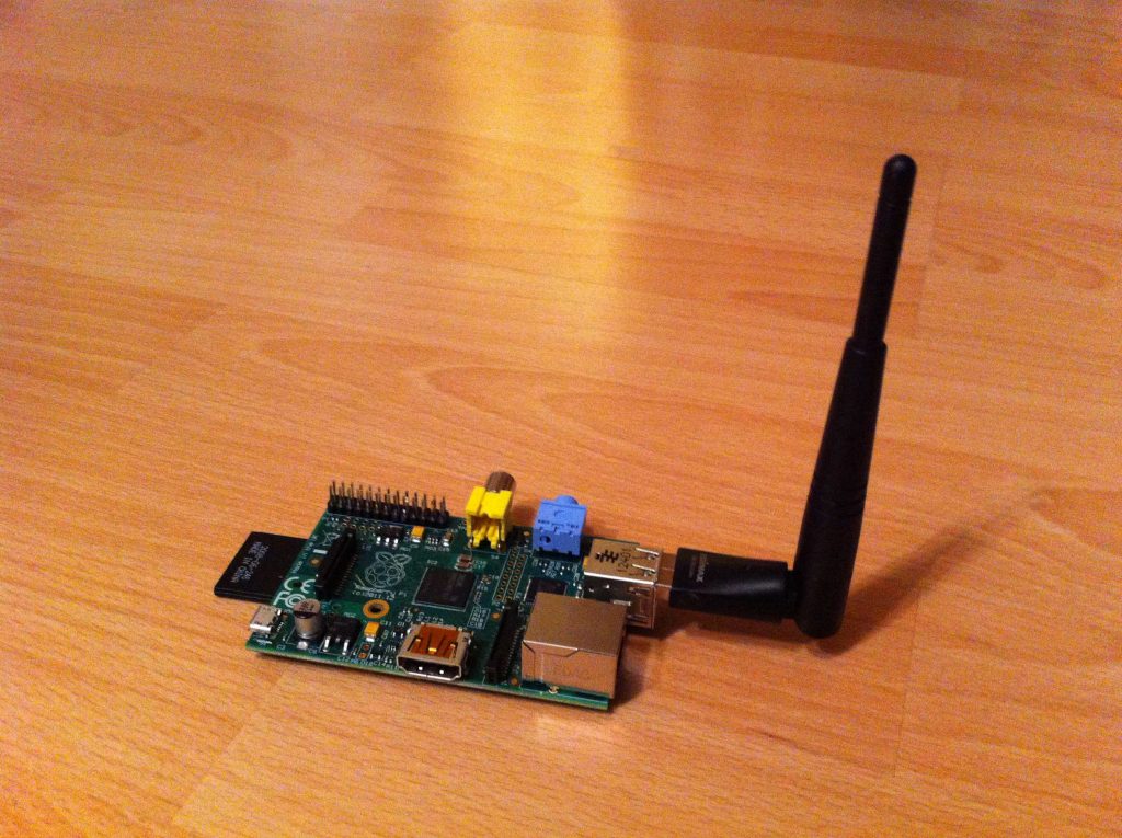 raspberry pi fritz wlan stick