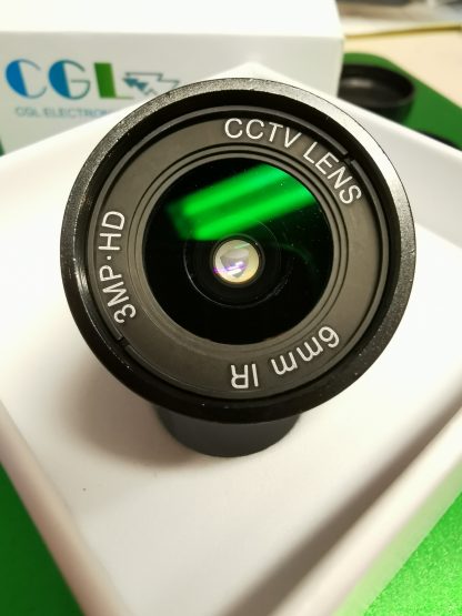 6 mm laajakulmalinssi uuteen Raspberry Pi -kameraan